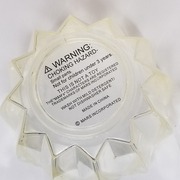 M & M Red & Yellow's Collectible Candy Dish - Picture 7 of 10